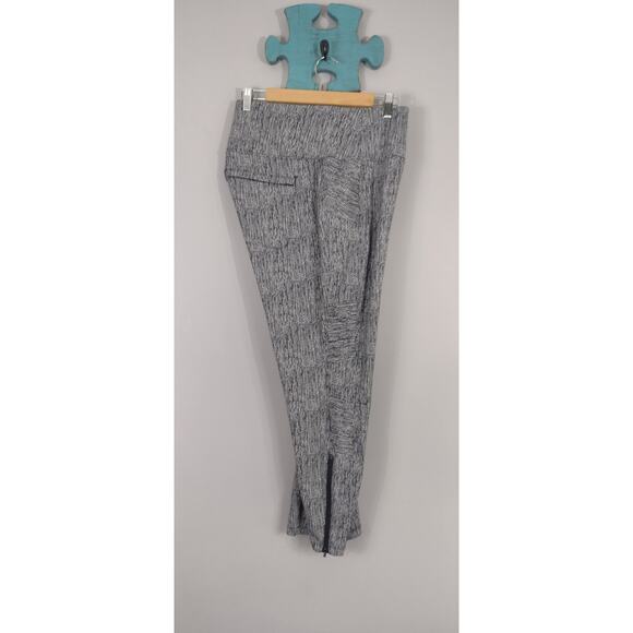 Athleta plus size 2X Delancey textured moto tight legging black white activewear - Picture 1 of 16